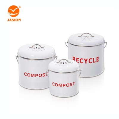 JASION good quality compost bin outdoor metal kitchen compost bin on sale